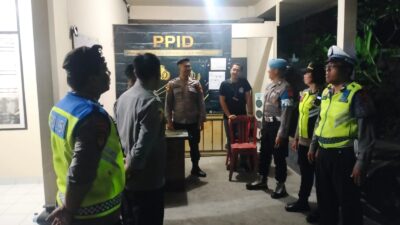 Blue Light Patrol Gabungan Tiga Pilar, Jaga Kamtibmas Tetap Kondusif Jelang Pemilu 2024