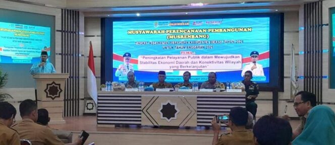 
					Pemerintah Kecamatan Pebayuran Gelar Musrenbang Tahun Anggaran 2025 Tingkat Kecamatan