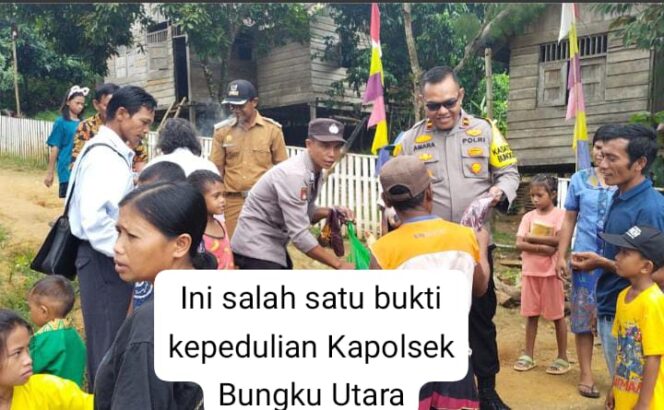 
					Ini Bukti Salah Satu Anggota Polri Sebagai Pengayom Yang Mengayomi, Kapolsek Bungku Utara Polres Morut, Rasa Saudara,Sehat Dan Sukses Selalu Di Tempat Yang Baru.