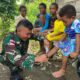 Satgas Pamtas Statis RI-PNG Yonif 122/TS Berikan Pelayanan Kesehatan Gratis untuk Warga Perbatasan Papua