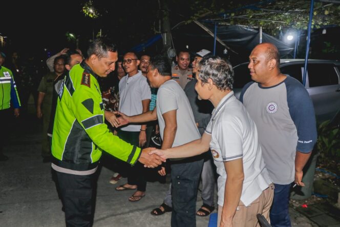 
					Polres Metro Tangerang Kota Gelar Patroli Skala Besar Antisipasi Tawuran Malam Dini hari