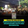 Pengesahan Warga Baru PSHT di Surabaya Dijaga Ketat Aparat TNI-Polri