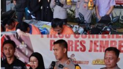 Polres Jember Amankan Tersangka Begal Payudara yang Resahkan Warga