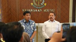 Jaksa Agung RI Terima Kunjungan Kehormatan Menteri Perumahan dan Kawasan Permukiman RI Bahas Pengadaan Lahan Permukiman Rakyat