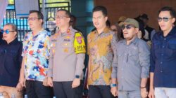 Kapolres Banggai Memantau Langsung Pelepasan Pendistribusian Logistik Pilkada 2024