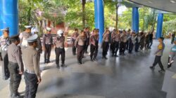 Polres Kediri Sterilisasi Lokasi Rapat Pleno Terbuka Rekapitulasi Hitung Suara Pilkada 2024