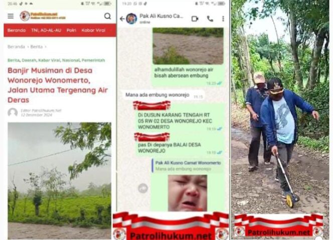 
Setelah Viral, Pemerintah Desa Wonorejo Lakukan Pengukuran Jalan, Ini Harapan Warga