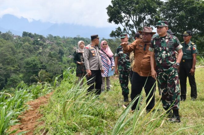 
					Kasrem 081/DSJ Tinjau Lokasi Pembangunan BTP di Trenggalek