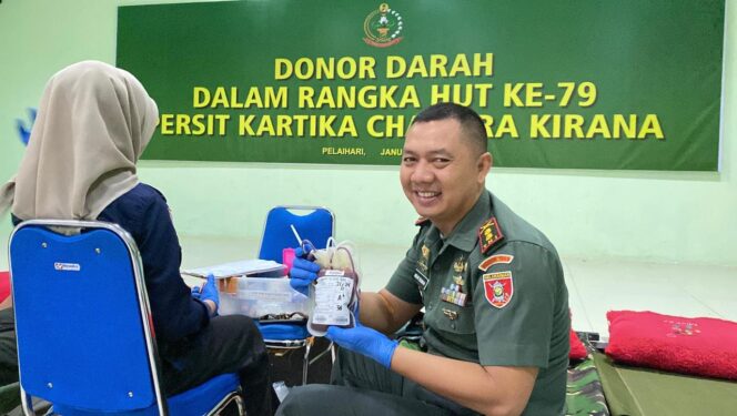 
					Persit KCK Cabang XXXII Kodim 1009/Tla Gelar Donor Darah Berhasil Kumpulkan 101 Kantong