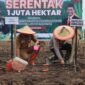 Polres Lumajang Tanam Jagung 1 Juta Hektar Dukung Swasembada Pangan