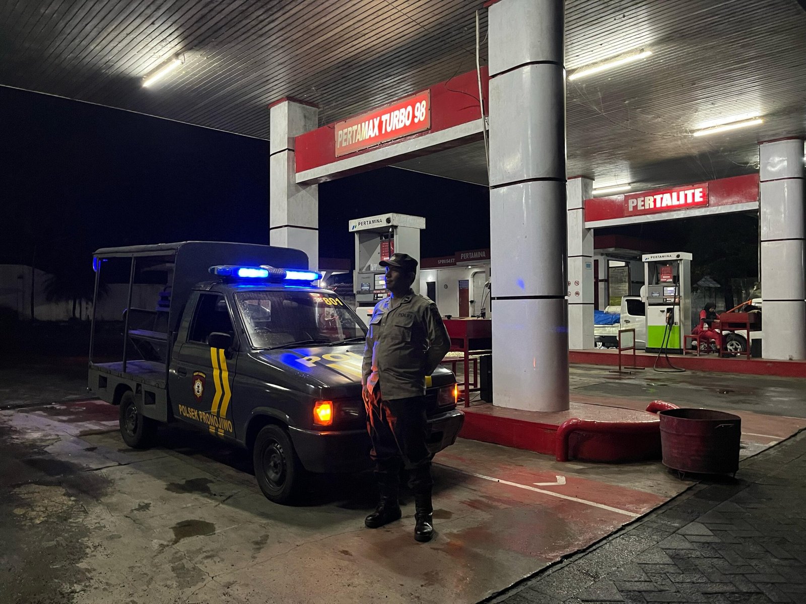 Polsek Pronojiwo Gencarkan Patroli Obyek Vital untuk Cegah 3C dan Kejahatan Jalanan