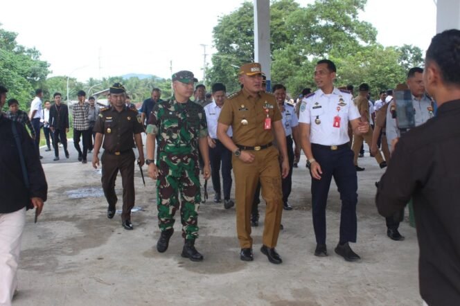 
					Dandim 1009/Tanah Laut Hadiri Peresmian Rerouting Angkutan Perintis Damri