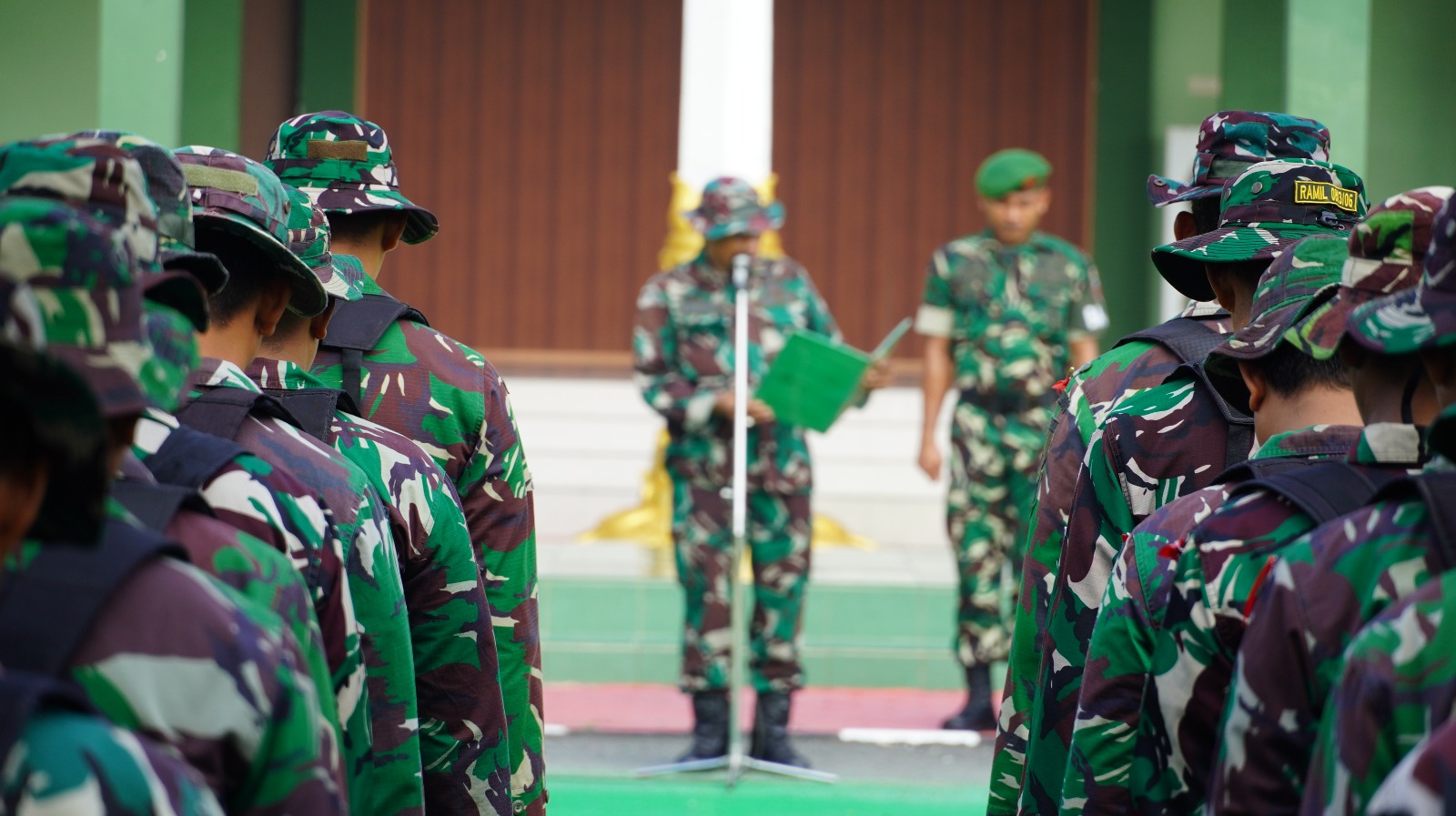 Cek Kemampuan Prajurit, Kodim Bojonegoro, Gelar UTP Jabatan Teritorial