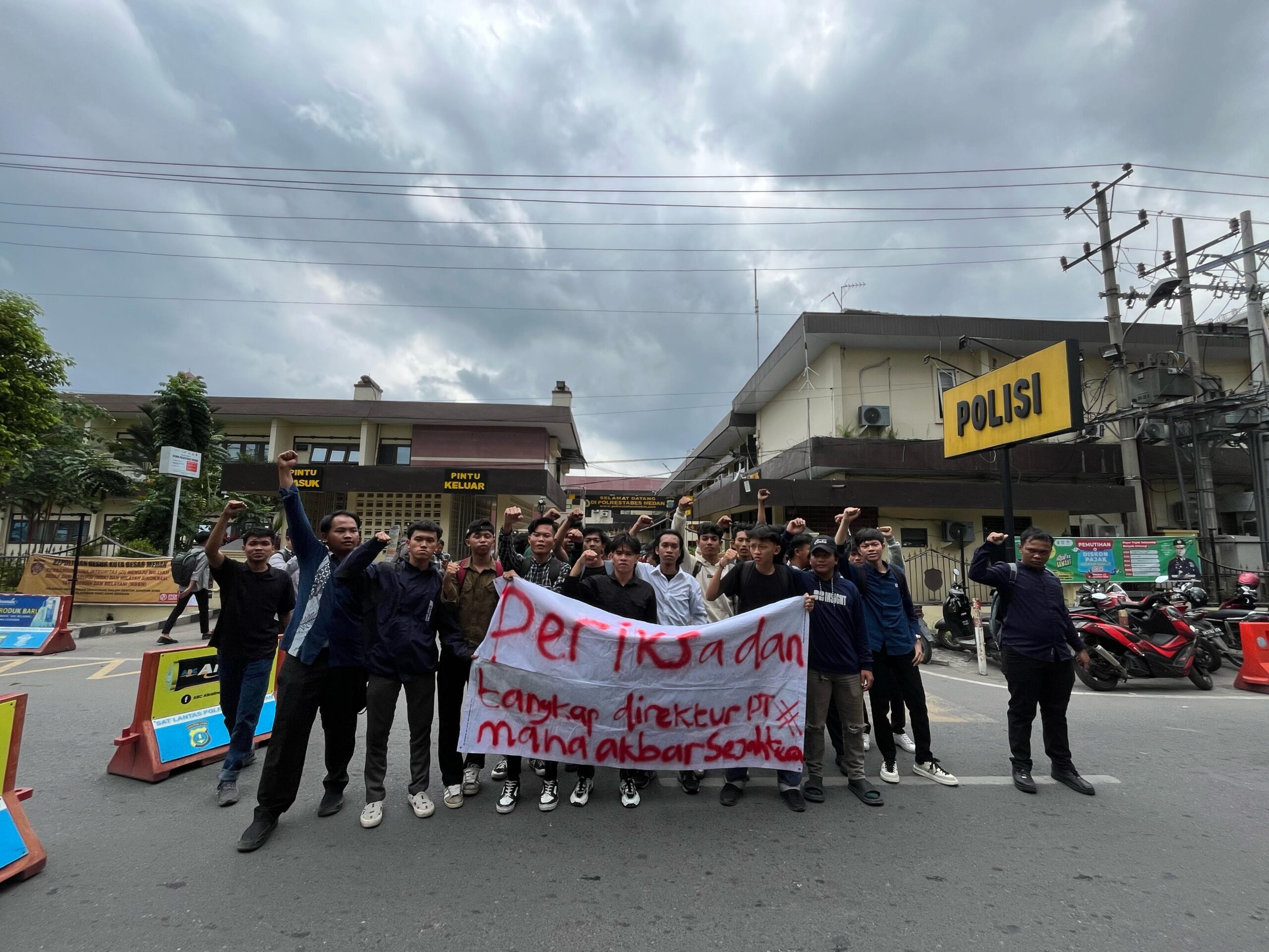 Mahasiswa Desak Polisi Tangkap Direktur PT MAS Terkait Dugaan Ilegalitas