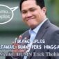 Jakarta – Ketua Umum Persatuan Pewarta Warga Indonesia (PPWI), Wilson Lalengke, kembali mengkritik Menteri BUMN Erick Thohir dengan julukan kontroversial. Kali ini, ia menyebut Erick sebagai "tukang oplos"—bukan hanya dalam urusan bahan bakar minyak (BBM), tetapi juga di BUMN, dunia pers, hingga sepak bola nasional.