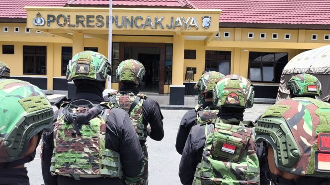 
TNI-Polri Bersinergi Menjaga Kamtibmas Puncak Jaya