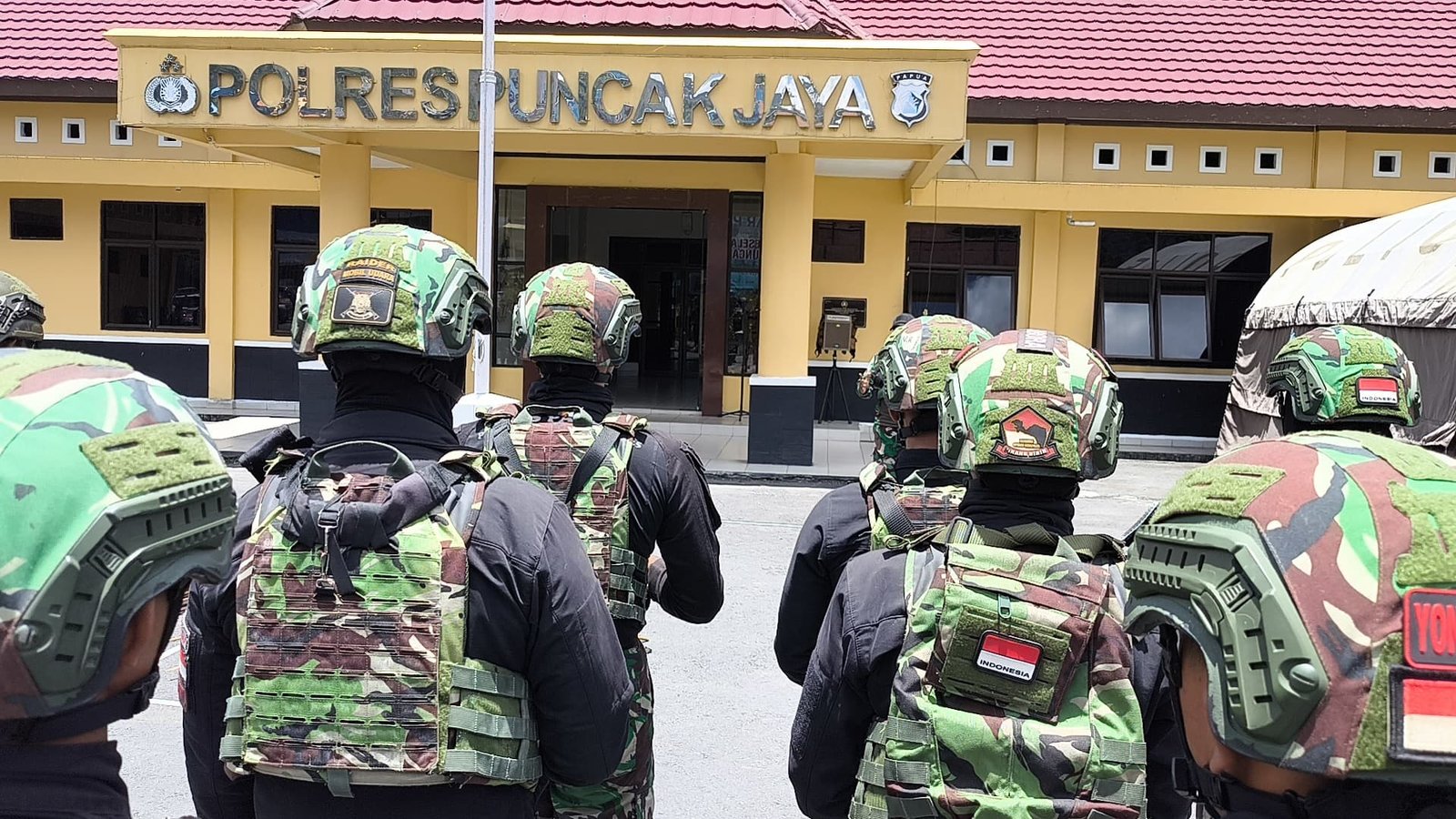 TNI-Polri Bersinergi Menjaga Kamtibmas Puncak Jaya