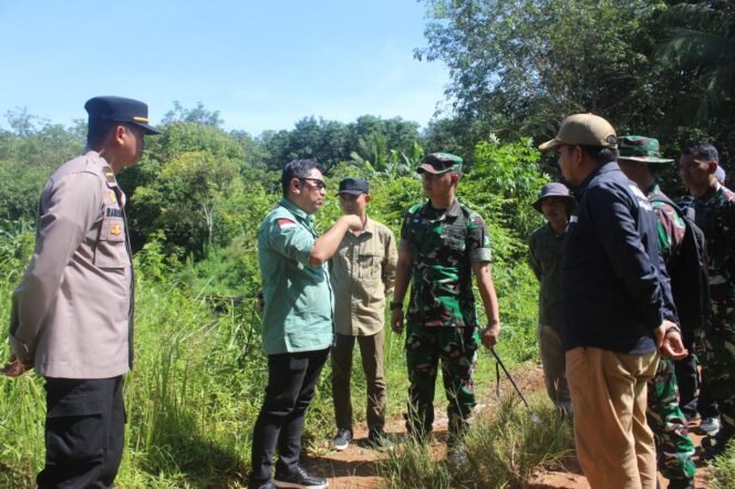 
					Dandim 1009 Tinjau Lokasi TMMD ke-124 Bersama Forkopimda Tla