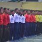 Jalin Sinergi, Lantamal XIV Ikut Serta Olahraga Bersama TNI-Polri