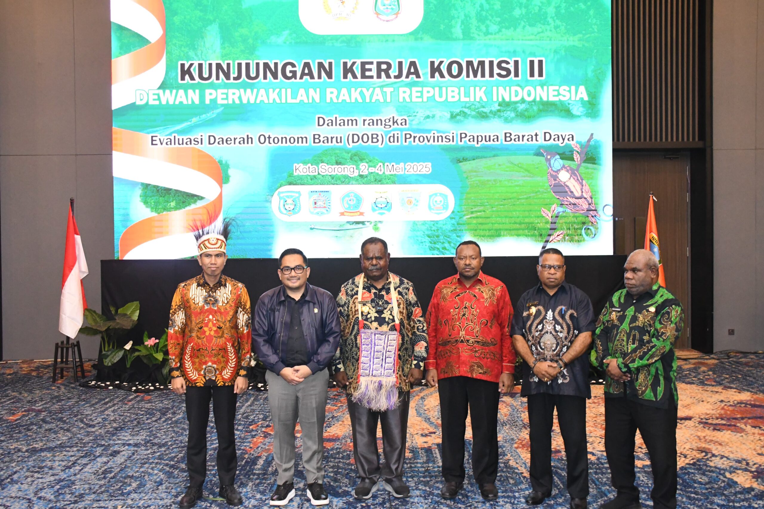 Aspotmar Lantamal XIV Hadiri Rapat Komisi II DPR RI Tinjau DOB Papua Barat Daya: Gubernur Minta DAK Dibuka Kembali untuk Percepatan Pembangunan
