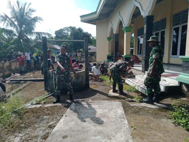 
Koramil 1505-04/Oba Galakkan Jumat Bersih, Ibadah Jadi Lebih Khusyuk