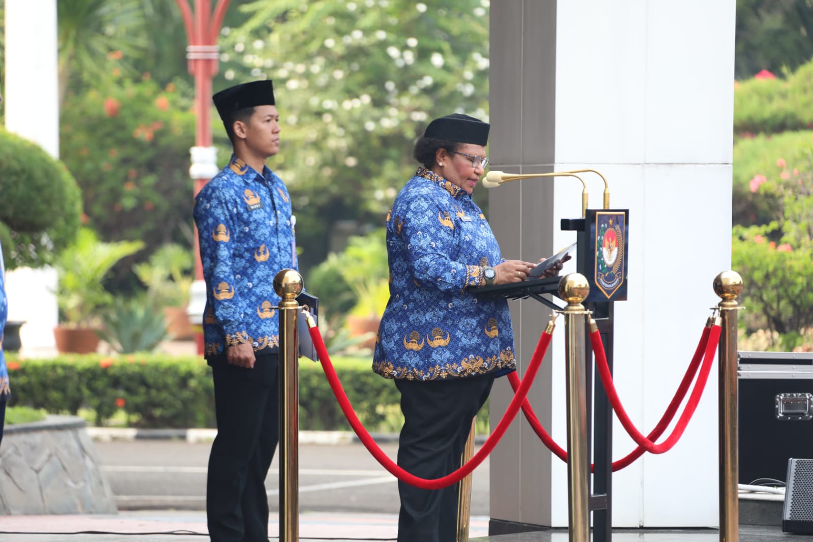 Kemendagri Gelar Upacara Hardiknas, Dukung Pendidikan Berkualitas