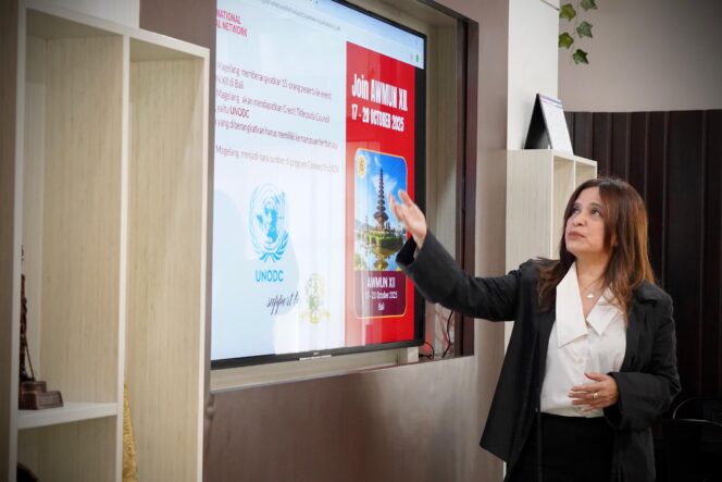 
Wagub Akmil Terima Audiensi President International Global Network