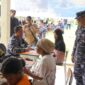 Wujud Nyata Kepedulian, Lantamal XIV Gelar Baksos Dan Bakes Serta Bersih Pantai di Pulau Raam Sorong