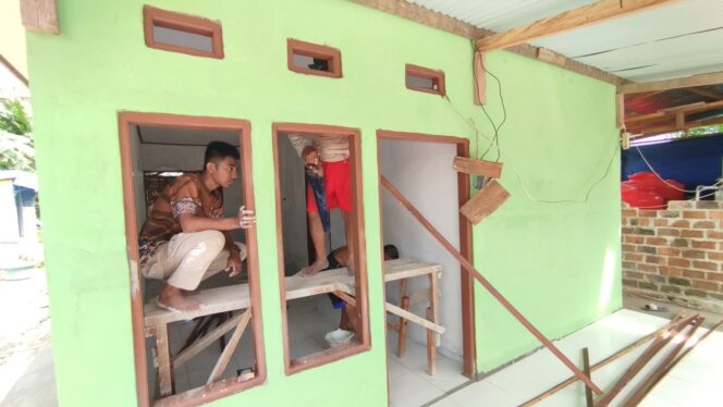 
					Progres Perehaban Rumah Tinggal Layak Huni Kodim 1802/Sorong Capai 80 Persen