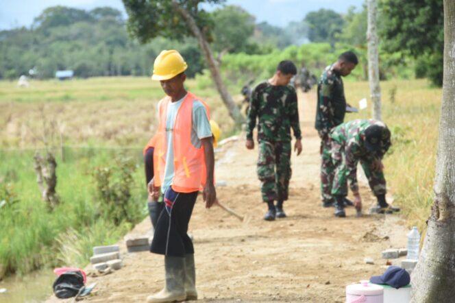 
					Dansatgas TMMD Optimis Jalan 1030 Meter Rampung Tepat Waktu