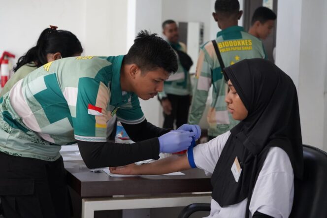 
177 Calon Polisi Ikuti Tes Kesehatan Tahap II di Polda Papua Barat