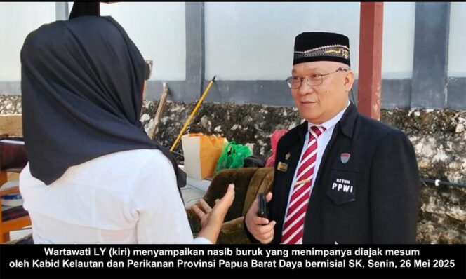 
Kabid Papua Barat Diduga Lecehkan Wartawati, Wilson Desak Segera Mundur
