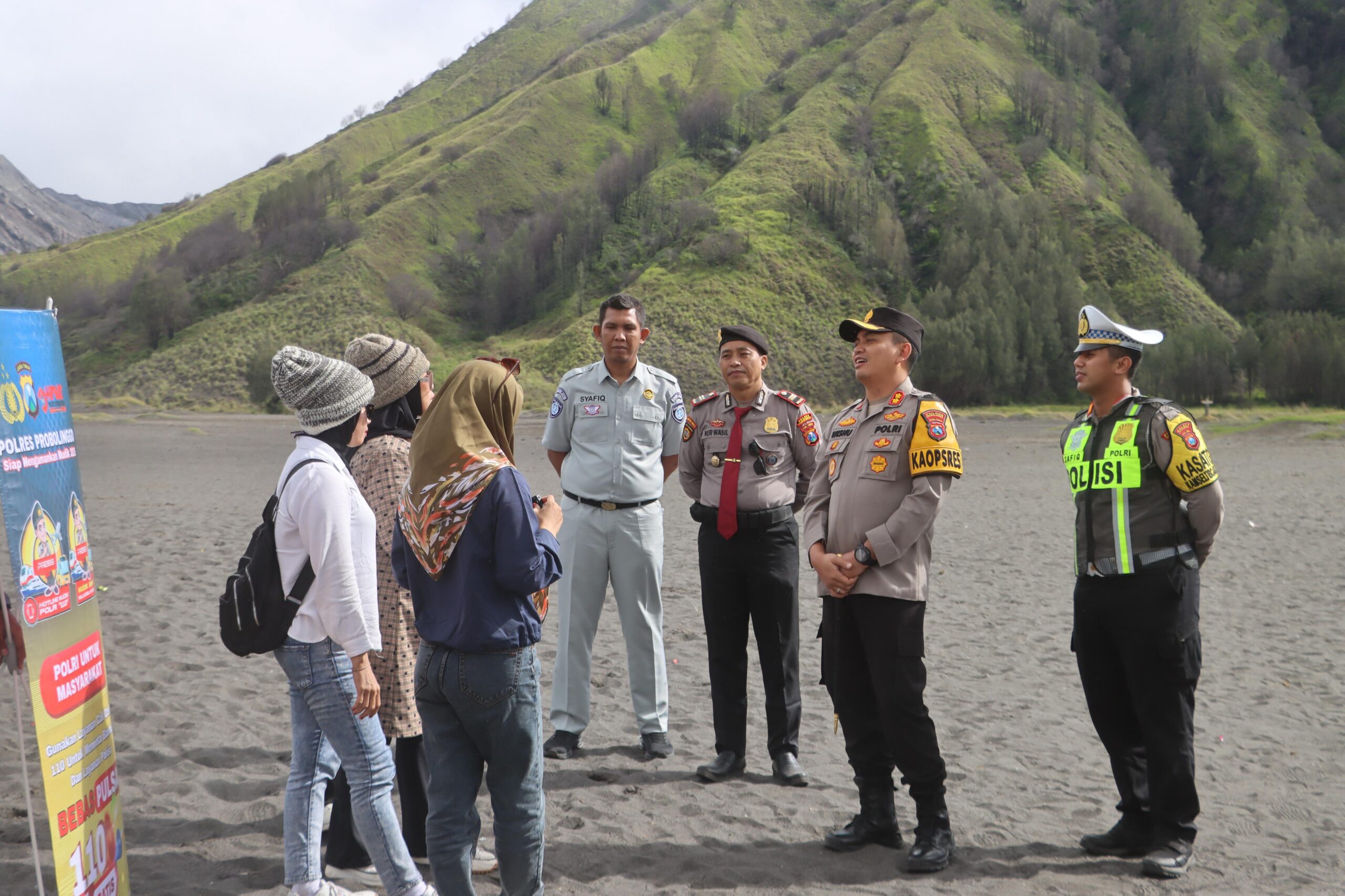 Libur Idul Adha, Polres Probolinggo Perketat Pengamanan Gunung Bromo