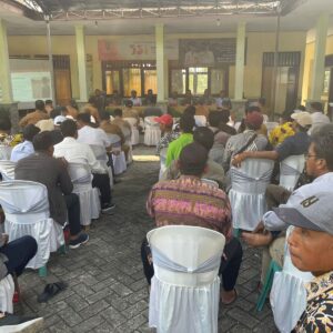 Rembug Penanganan Banjir Kecamatan Widang dan Kecamatan Plumpang