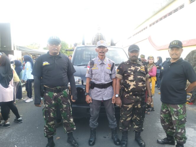 
Danpos I Mayangan Kawal Ketat Kirab Budaya Belah Jimat 2025