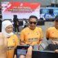 Polisi Pertebal Pengamanan Pengesahan 354 Warga Baru PSHT Cab.Pasuruan Berjalan Aman dan Kondusif