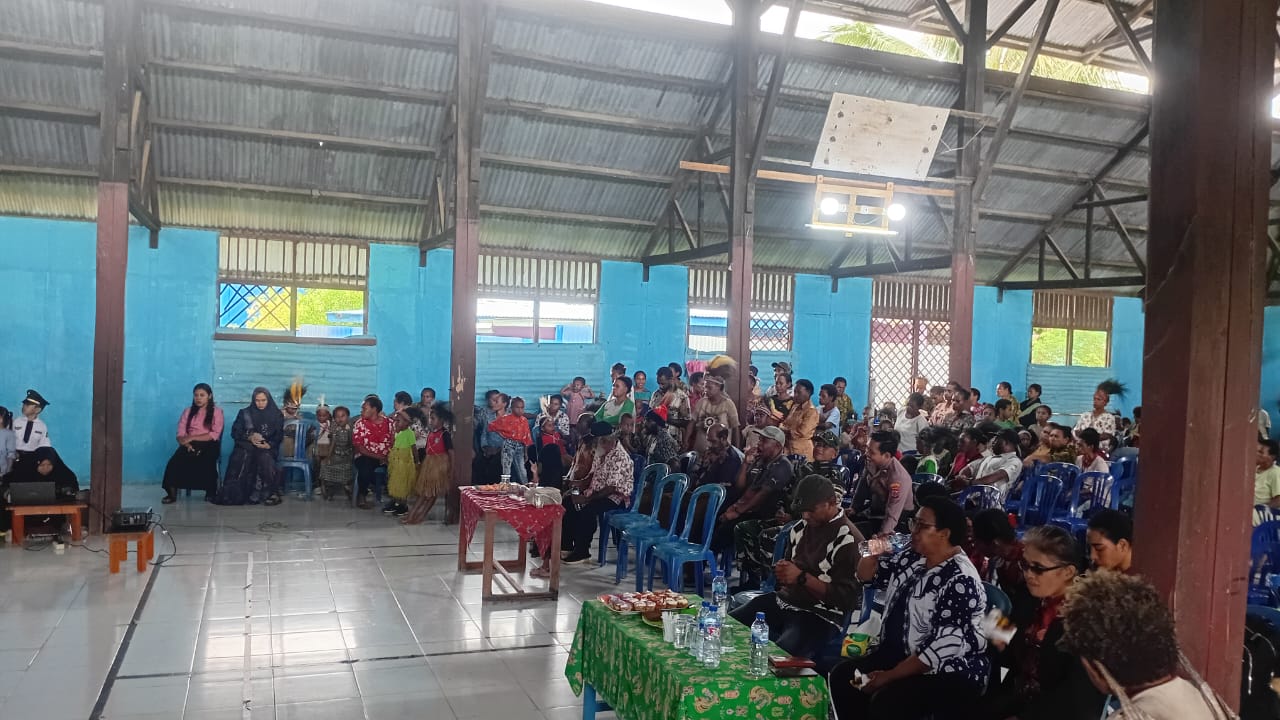 Kadis Pendidikan Boven Digoel Gandeng Satgas Yonif 126 Cakti Dukung Edukasi Calistung di Wilayah Perbatasan