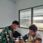 Satgas Yonif 715/Mtl Hadirkan Senyum Melalui Pelayanan Kesehatan