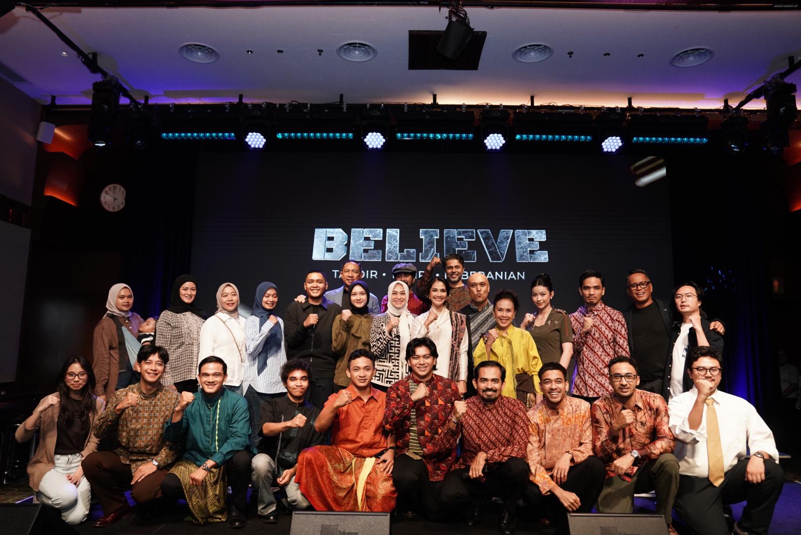 Panglima TNI Hadiri Gala Premiere Film BELIEVE: Kisah Patriotisme Prajurit Yang Menginspirasi dan Patut Ditonton