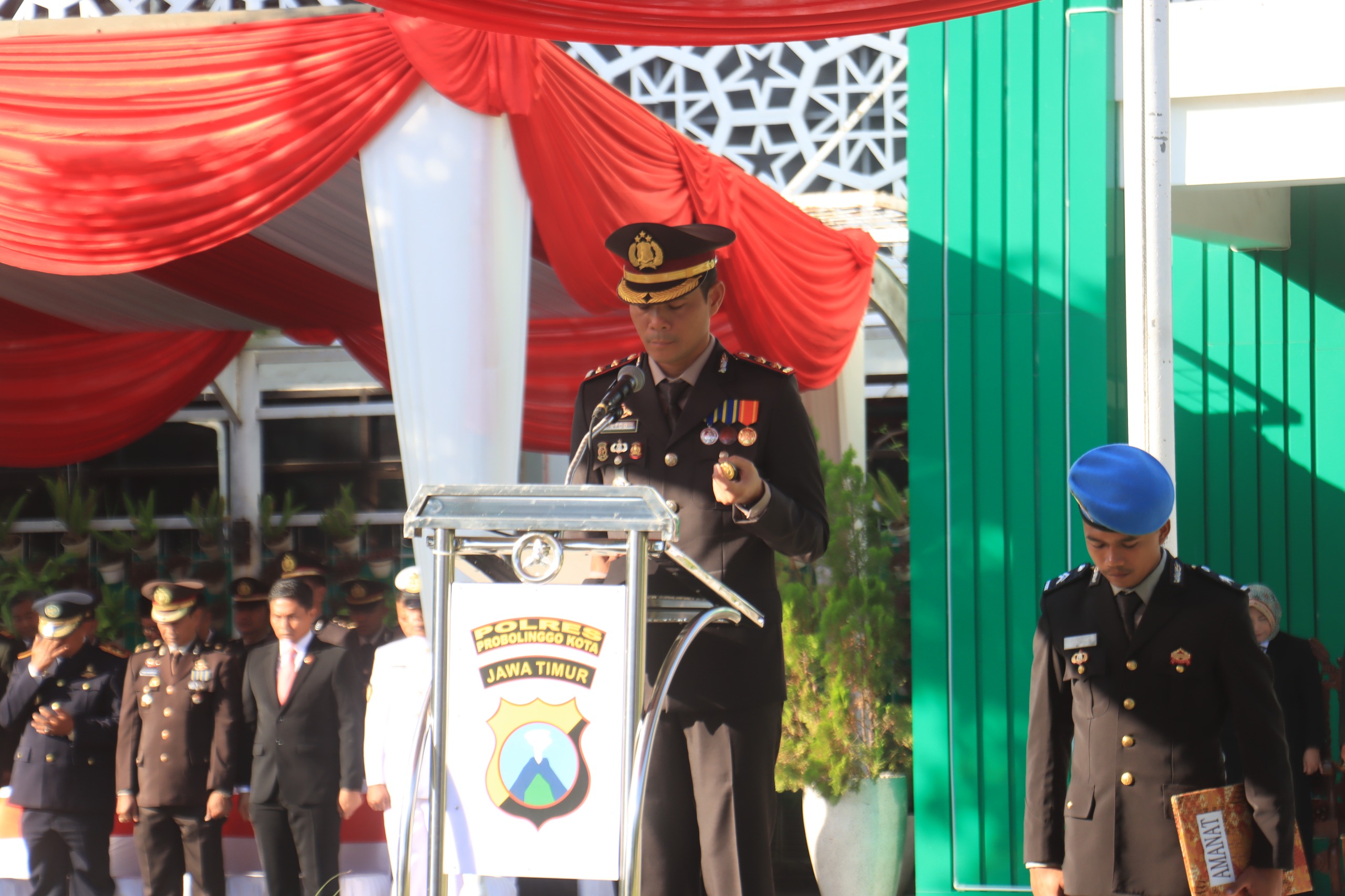 Kapolres Probolinggo Kota Tekankan Integritas di Hari Bhayangkara ke-79