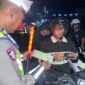 Polres Tuban Gelar Razia Malam di Perbatasan, Puluhan Pengendara Ditegur
