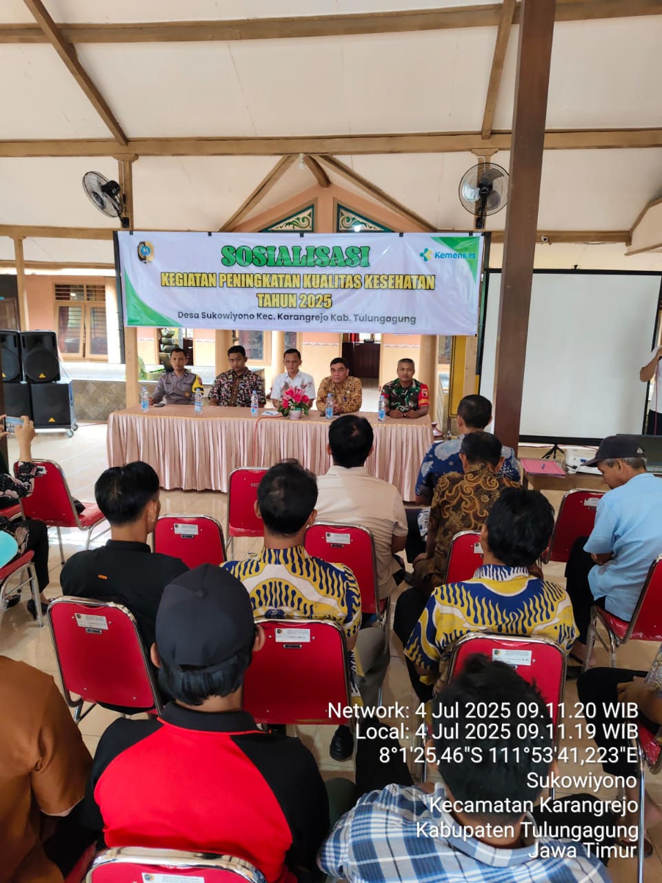 Sosialisasi Program Kesehatan di Desa Sukowiyono Fokus pada Peningkatan Akses Jamban Sehat