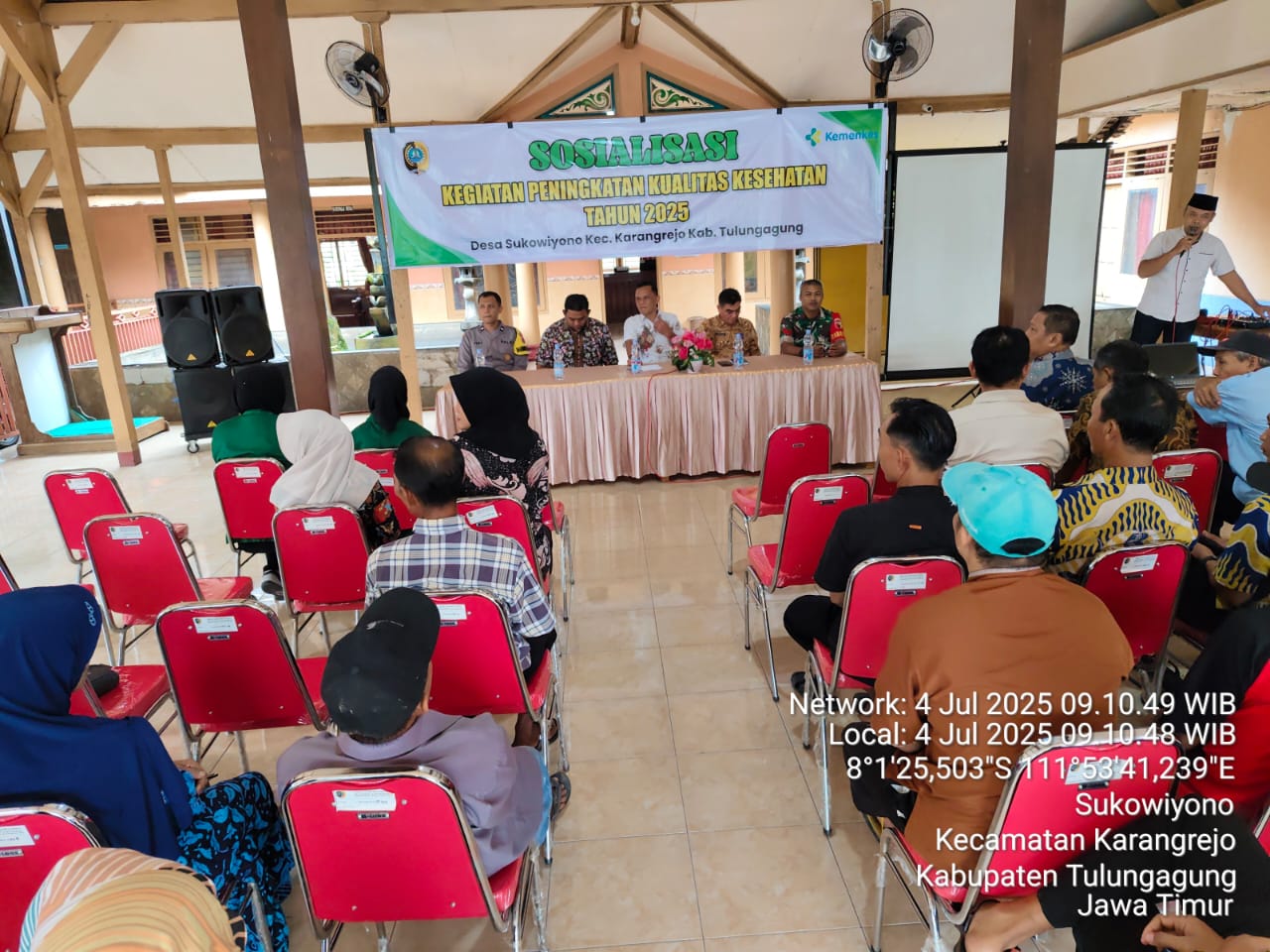 Sosialisasi Program Kesehatan di Desa Sukowiyono Fokus pada Peningkatan Akses Jamban Sehat
