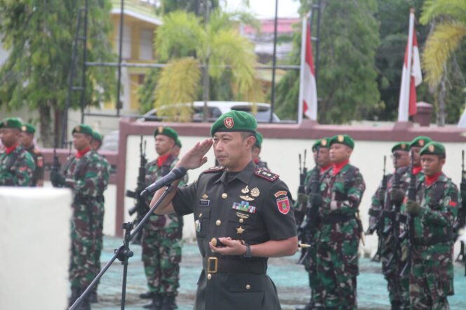
Ziarah Rombongan di TMP Tanjung Kencana Peringati Hut Ke-67 Kodam Vi/Mulawarman