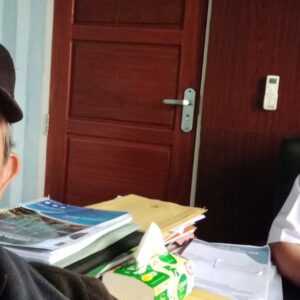 Kabiro Morut Media Patrolihukum.net Apri Kelo Apresiasi Pelayanan Publik, Kadis Perhubungan Morut, Drs. Ivan Rizal Mareoli.