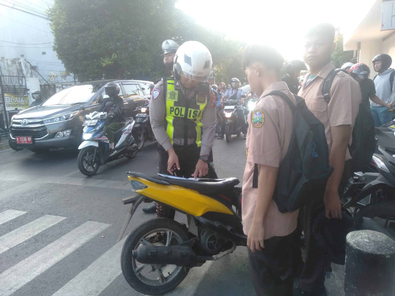 Operasi Patuh Semeru Hari Ke-5 Satlantas Polres Probolinggo Kota, Puluhan Pelanggar Terjaring Razia