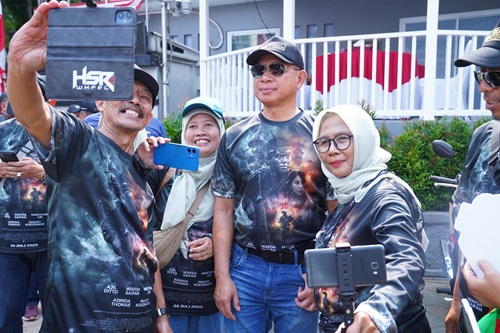 Panglima TNI dan Ratusan Sahabat Lama Berbagi di CFD dan Nobar Film “Believe”
