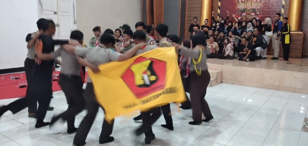 Kasat Binmas Polres Probolinggo Kota Hadiri Anniversary Saka Bhayangkara