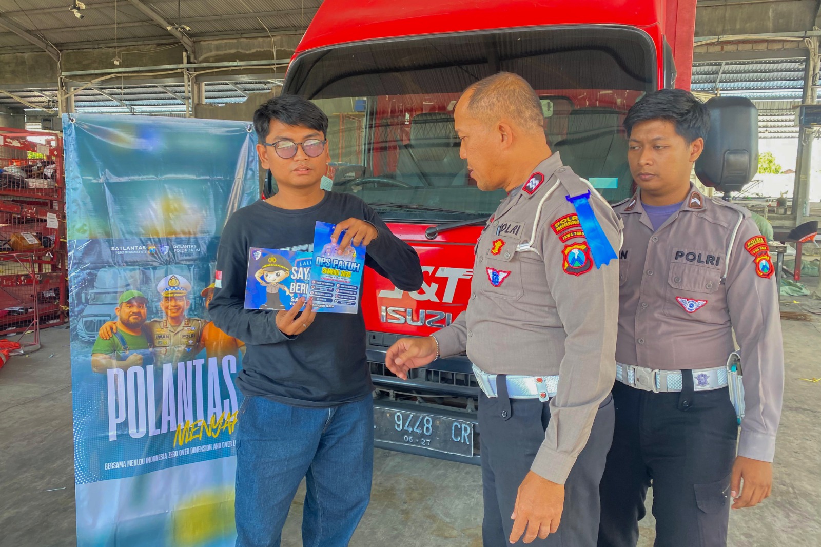 Strategi Cipta Kondisi Tekan Lakalantas, Polres Probolinggo Kota Gencar Sosialisasi Ops Patuh Semeru