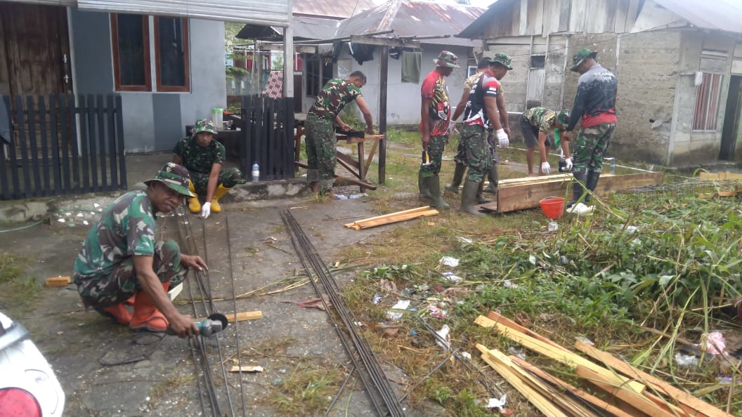 Hari Ke-5 TMMD 125 Kodim 1506/Namlea: Pembangunan Sumur Bor dan Tandon Air Bersih di Desa Kamanglale Mulai Menunjukkan Hasil